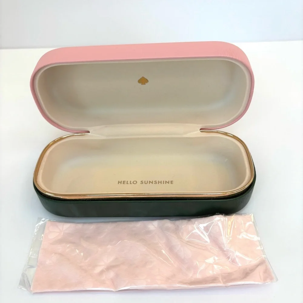 Kate Spade Karleigh/S 51mm Cat Eye Tortoise Sunglasses Havana/Plum New with case